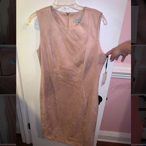 Calvin Klein suede business/church dress